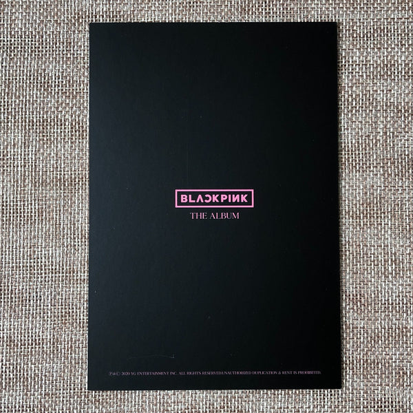 BLACKPINK LISA #2 [ THE ALBUM ] Official Postcard, 1st Full Album / New / Gift