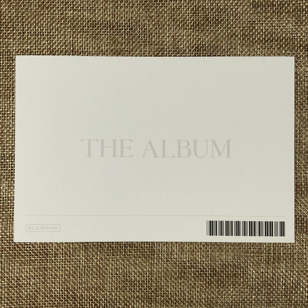 BLACKPINK GROUP #1 [ THE ALBUM JAPAN ] Official Postcard / New, Rare / Gift