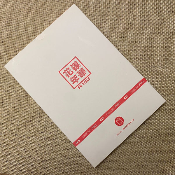 BTS [HYYH Live On Stage 2015] Official Program Book Photobook / New, Rare / Gift