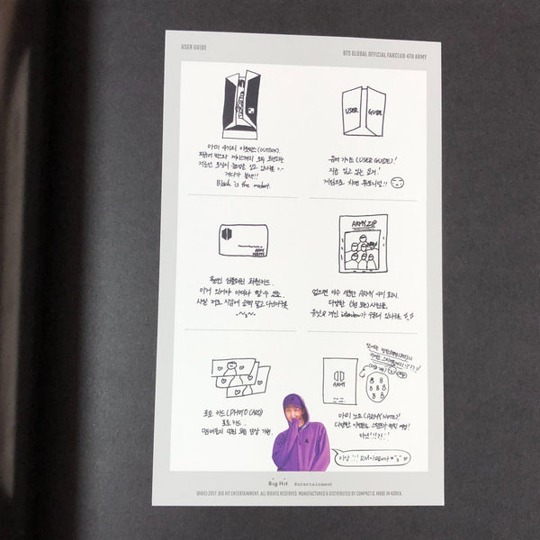 BTS [ ARMY.ZIP 4th ARMY Membership Kit ] Official Photobook / New, Rare / Gift