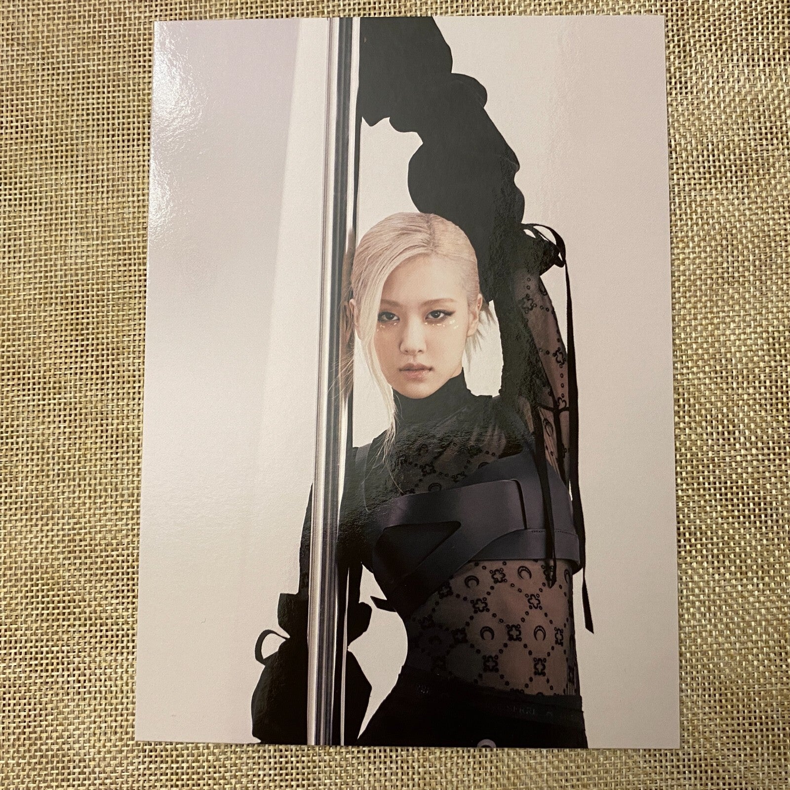 BLACKPINK ROSE #2 [Born Pink] Official Large Photocard Postcard, Box Ver / Gift