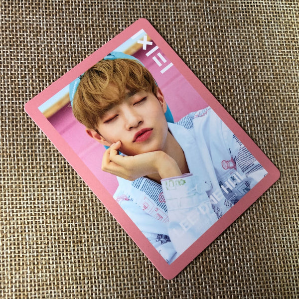 WANNA ONE LEE DAEHWI [ TO BE ONE ] Official Photocard, Pink Ver / New / Gift