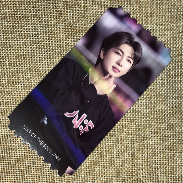 BTS RM [Map of the Soul ON:E DVD] Official Hologram Ticket Photocard / Gift
