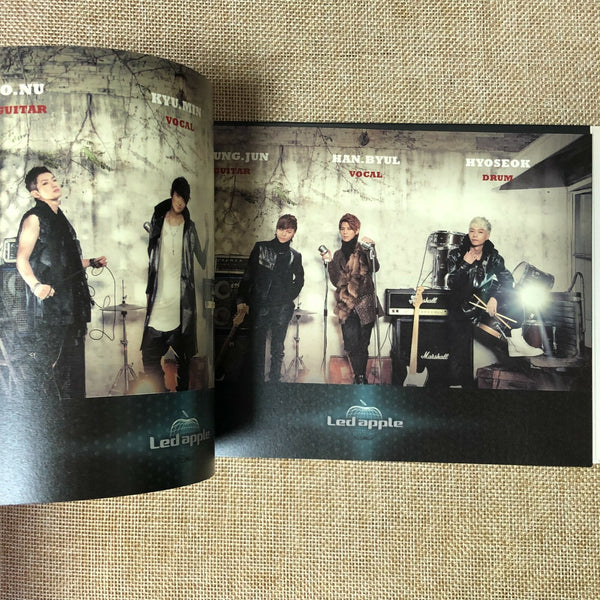 LED APPLE HAND SIGNED [ CODA ] 2nd Single Promo Album Autographed / NO PC / New