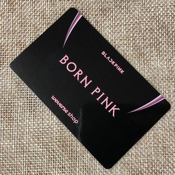 BLACKPINK LISA #2 [ Born Pink ] Official Photocard, WEVERSE POB / New / Gift