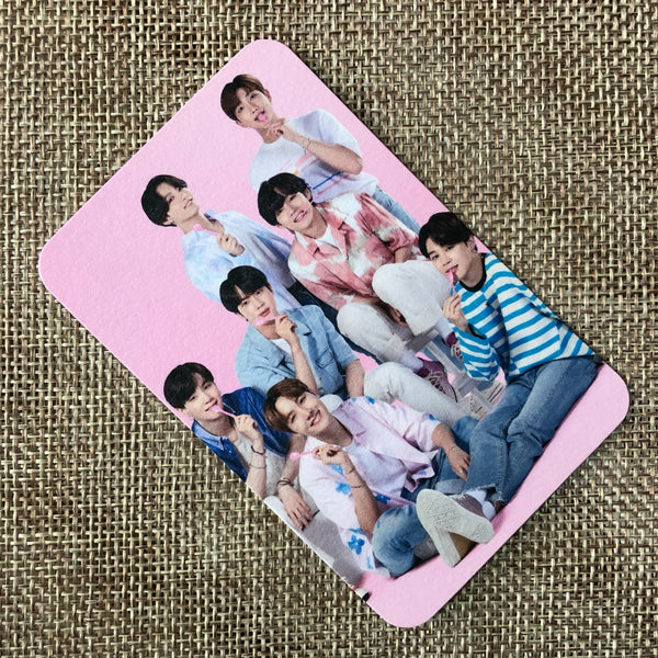 BTS GROUP [ BASKIN ROBBINS Ice Cream Spoon ] Official Photocard / New, Rare /GFT