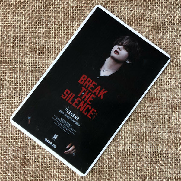 BTS V #2 [Break The Silence Movie] Official Ticket Photocard Photo / New / Gift