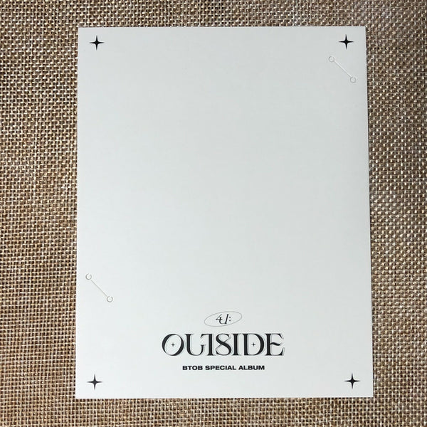 BTOB 4U SEO EUNKWANG [OUTSIDE] Official Film Photocard, Special Silent Ver /+G