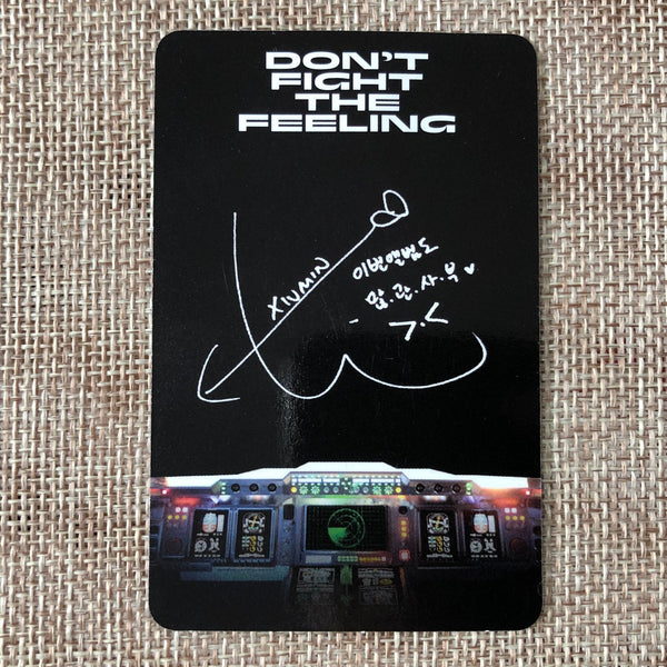 EXO XIUMIN #1 [Don't Fight the Feeling] Official Photocard, Photobook / Gift