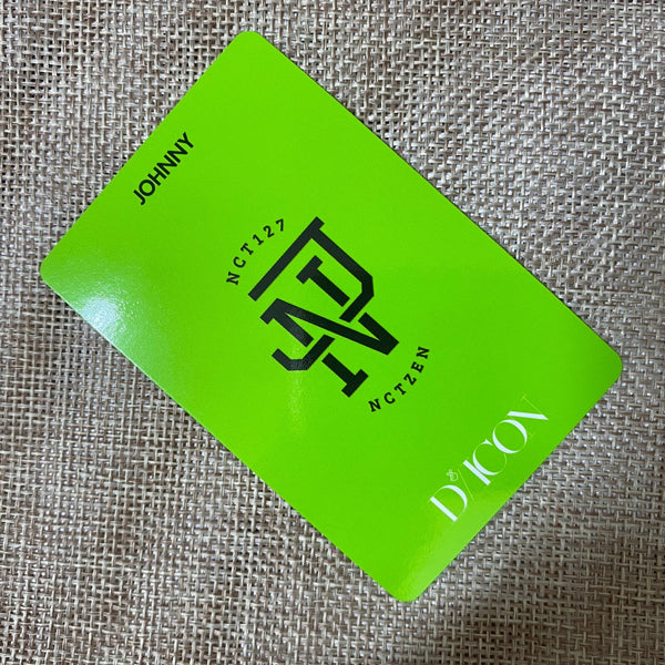 NCT Dream JOHNNY #6 [ 2019 Dicon Custom Book ] Official Photocard / New / Gift