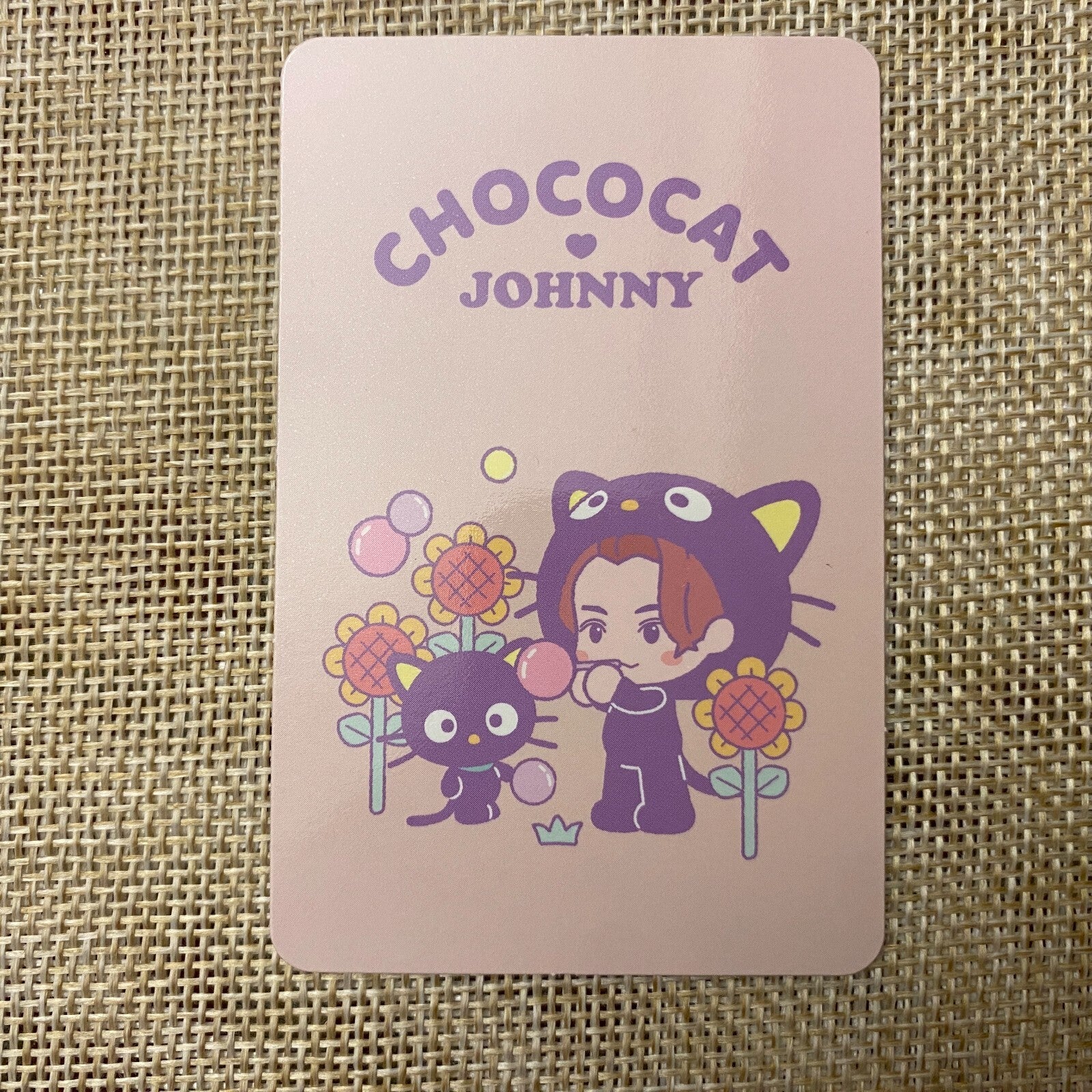 NCT JOHNNY [NCT X SANRIO Character] Official Photocard, 2nd B Ver / New, Rare