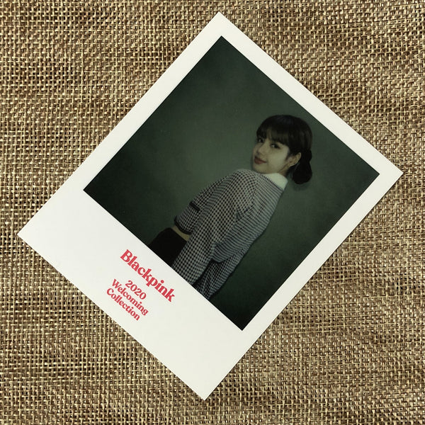 BLACKPINK LISA [2020 Welcoming Collection] Official Polaroid Photocard / Gift