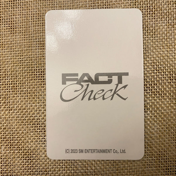 NCT 127 JOHNNY [ Fact Check ] Official Trading Photocard / New, Rare / Gift