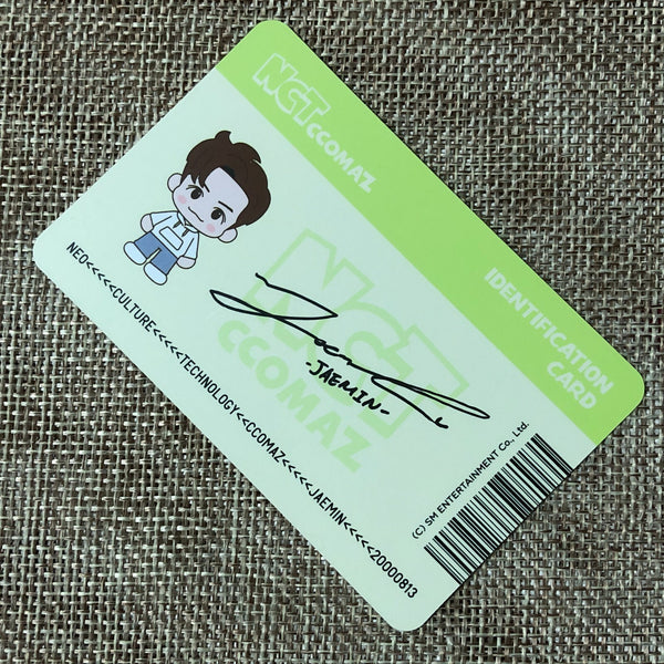 NCT JAEMIN [ CCOMAZ GROCERY STORE ] Official ID Card Photocard / New / Gift
