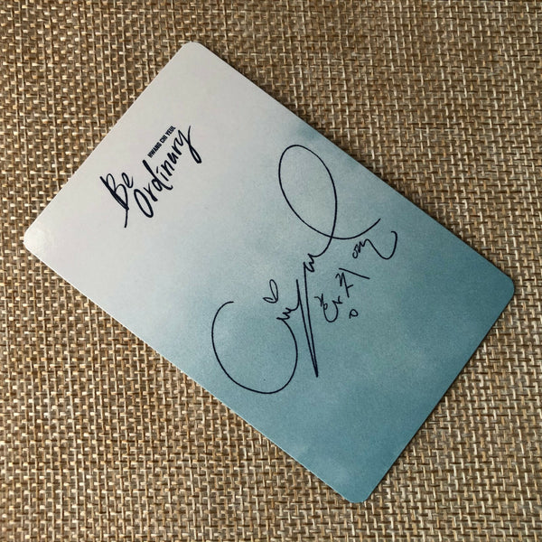 HWANG CHI YEUL #1 [Be Ordinary] Official Photocard, 1st Mini Album / New / Gift