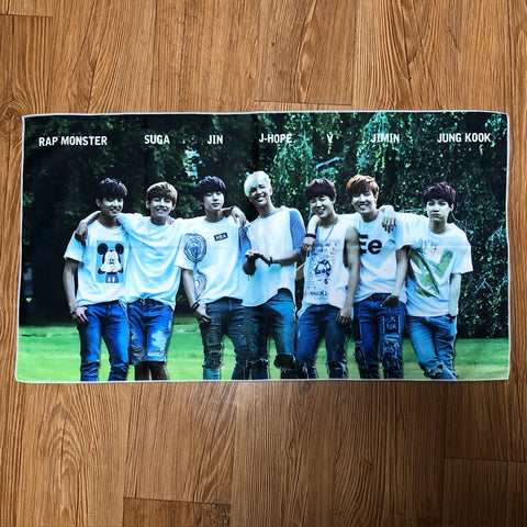 BTS GROUP [ 2nd Muster ZIP CODE 17520 ] Official Goods Slogan / New, Rare / Gift