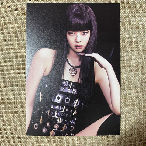 BLACKPINK JENNIE #2 [ Born Pink ] Official Postcard, Box Set Ver. / New / Gift