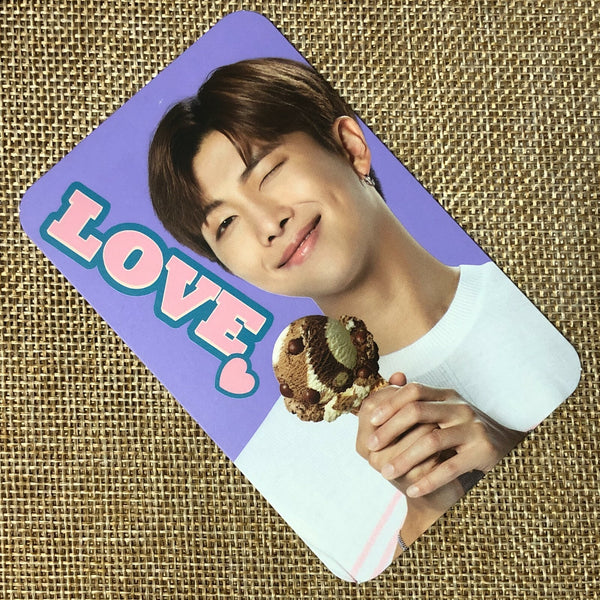 BTS RM [ Baskin Robbins Promo ] Official Limited Photocard / New / Gift