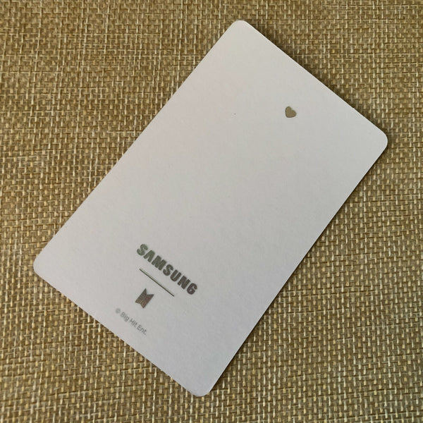BTS JIMIN [ Samsung Galaxy Buds ] Official Photocard, Weverse / New / Gift