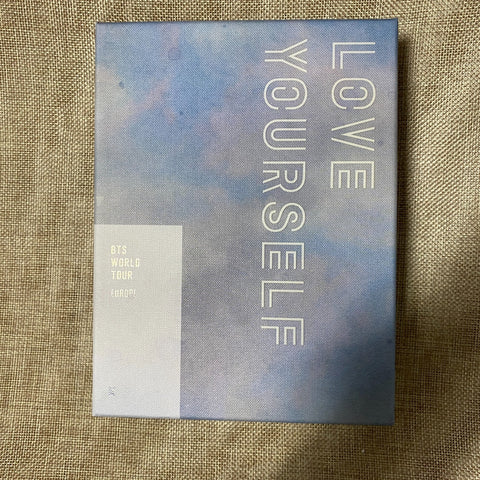 BTS [Love Yourself Europe] Official DVD / Photobook + 2 DVD, No PC / New / Gift