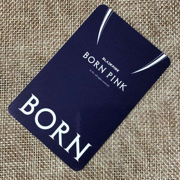 BLACKPINK JISOO [Born Pink MD Pop-Up Store Deco Kit] Official Photocard / Gift
