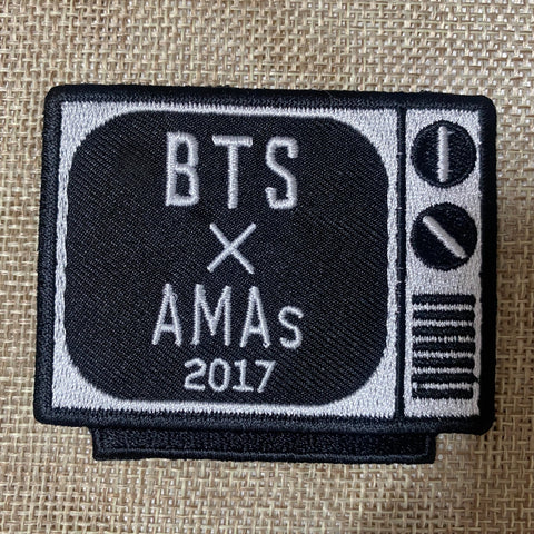 BTS [ 2017 AMAs American Music Awards ] Official TV Patch / New, Rare / Gift