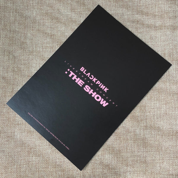 BLACKPINK JISOO #2 [ THE SHOW DVD ] Official Postcard Poster / New / Gift