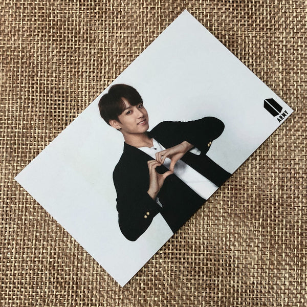 BTS JUNGKOOK [ Wings Tour Final 4th Army Booth ] Official Photocard / New / Gift