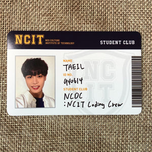 NCT 127 TAEIL [ NCIT ] Official Random Photo Pack ID Sticker / New / Gift