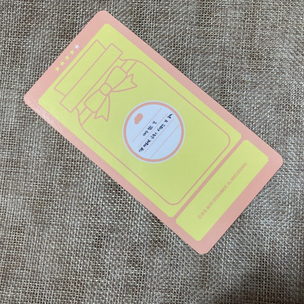 BTS JUNGKOOK #4 [4th Muster Happy Ever After] Official Cloud Photocard / Gift