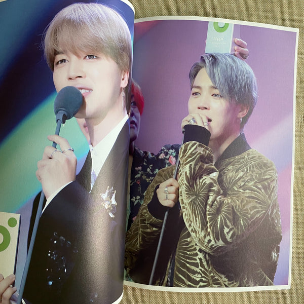 BTS JIMIN [OVER FILL Exhibition] Photobook, Tension Up 64 pg 21x29 cm / Gift