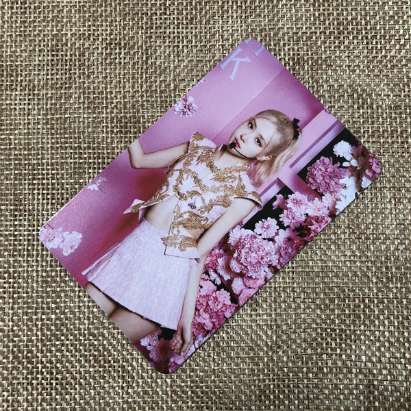 BLACKPINK ROSE [ 7th Anniversary Cereal Deco Kit ] Official Photocard /New/GFT
