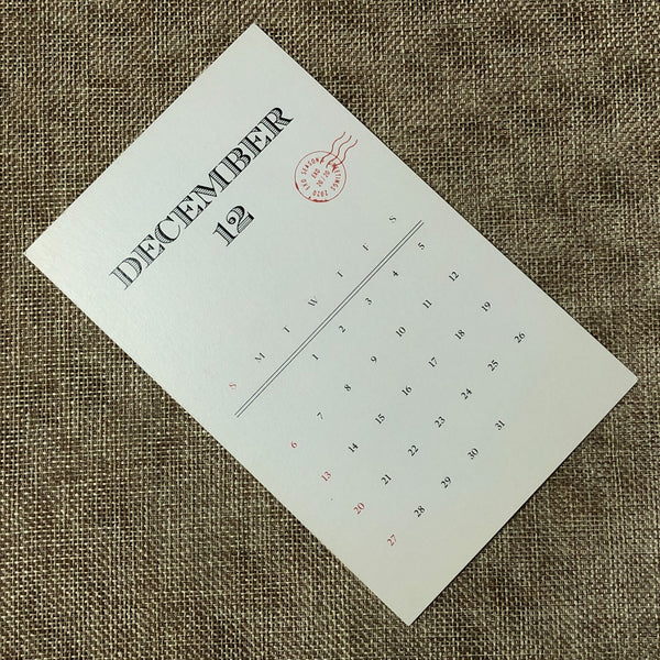 EXO CHEN #2 [ 2020 Season's Greetings ] Official Limited Postcard / New / Gift