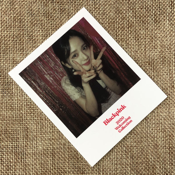 BLACKPINK JISOO [2020 Welcoming Collection] Official Polaroid Photocard / Gift