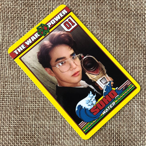 EXO SUHO #1 [The War Power of Music] Official Photocard, 4th Repackage / Gift