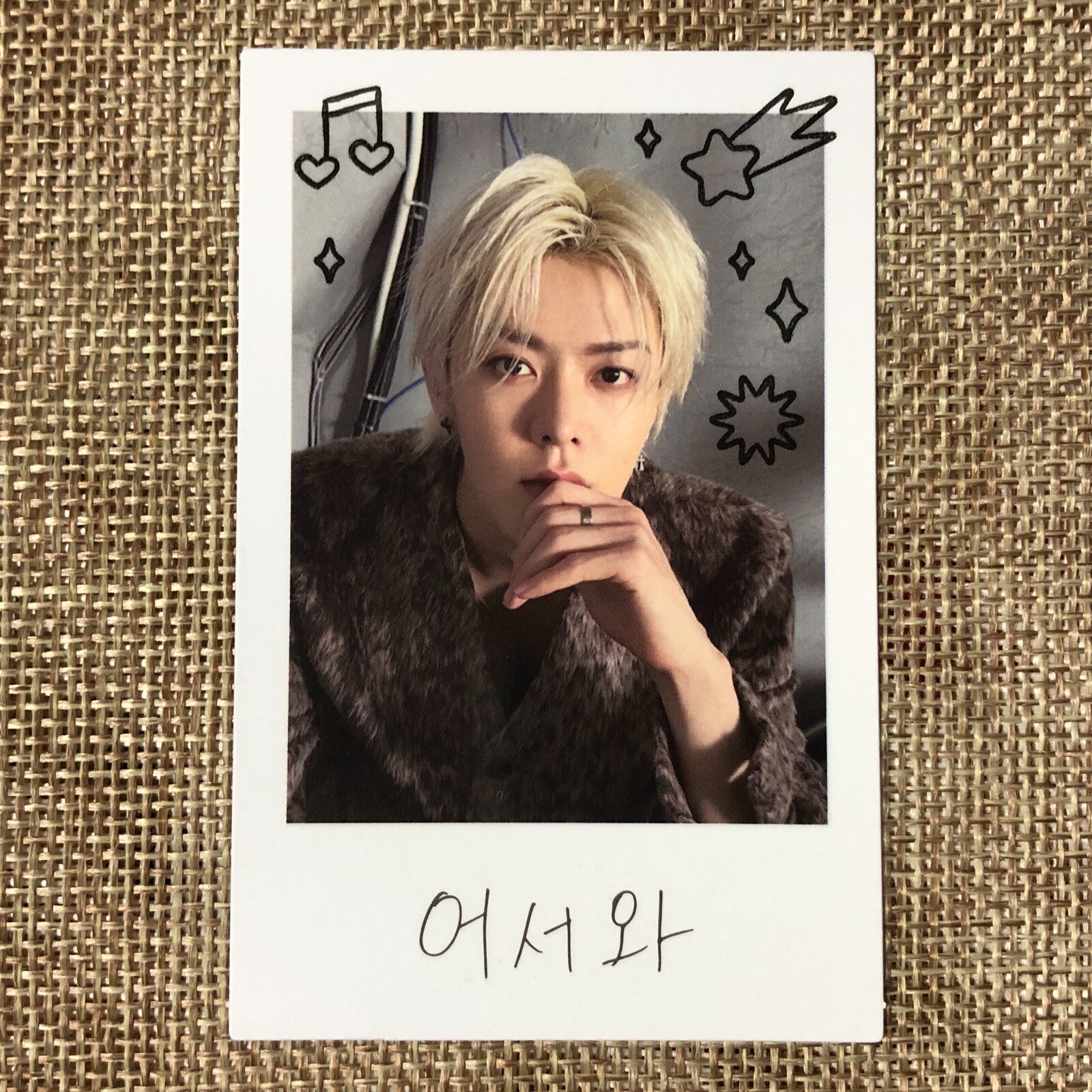 NCT YUTA [ HOME TO THE NCT UNIVERSE ] Official Polaroid Photocard / New / Gift