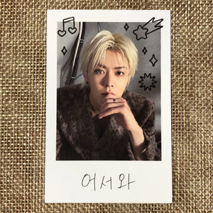 NCT YUTA [ HOME TO THE NCT UNIVERSE ] Official Polaroid Photocard / New / Gift