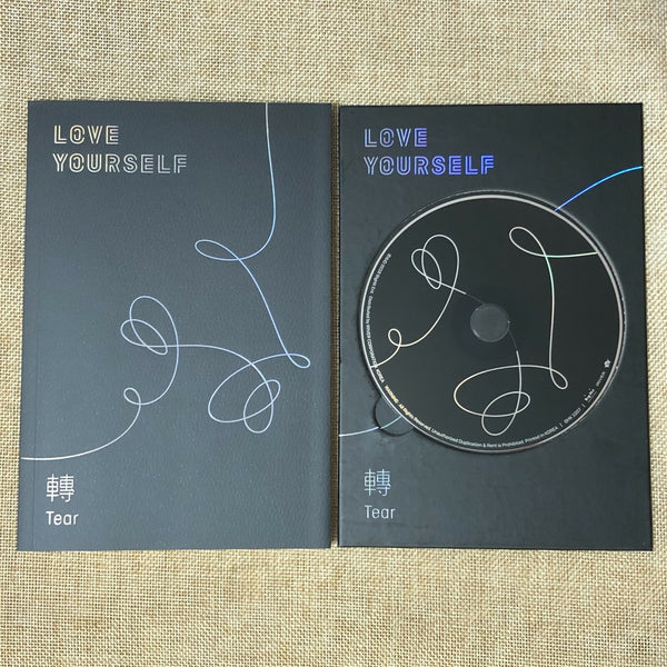 BTS [ Love Yourself Tear R Ver ] Official Album, CD+Photobook+Mini Book / New