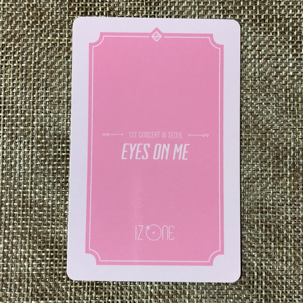 IZ*ONE CHAEYEON #2 [1st Concert EYES ON ME in Seoul] Official Photocard / Gift