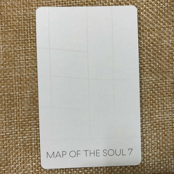BTS JUNGKOOK [ Map Of The Soul 7 ] Official Photocard, Album Ver 4 / New / Gift