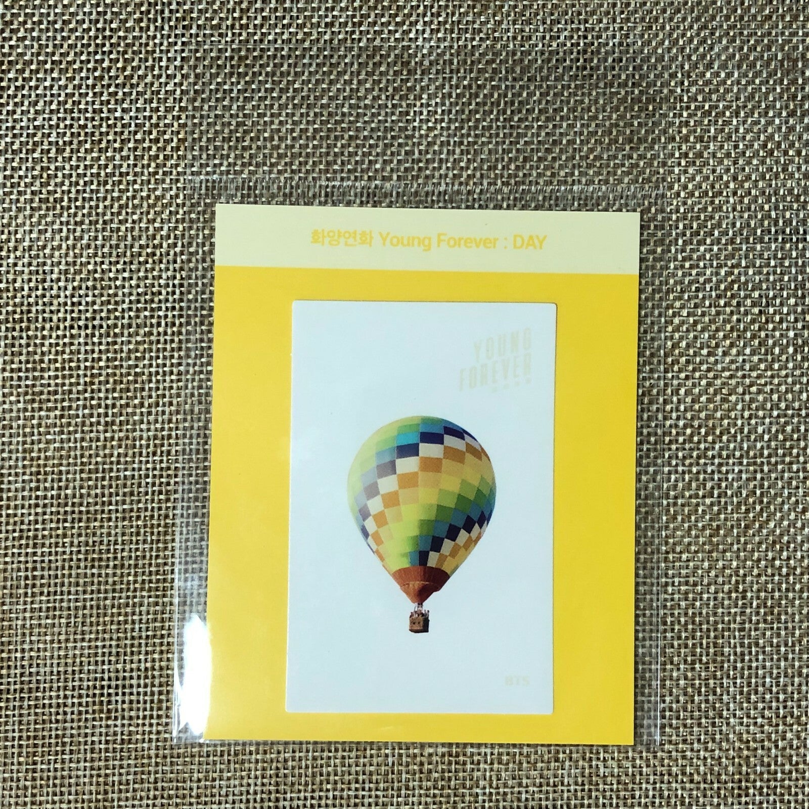 BTS [Oh, always] Official Young Forever Album Cover Sticker, Day Ver. / Gift