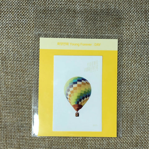 BTS [Oh, always] Official Young Forever Album Cover Sticker, Day Ver. / Gift