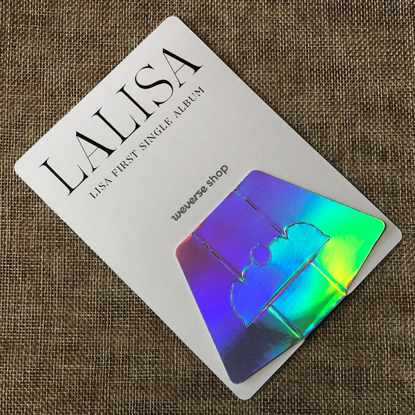 BLACKPINK LISA [LALISA] Official Hologram Stand, Weverse 1st Single / New / Gift