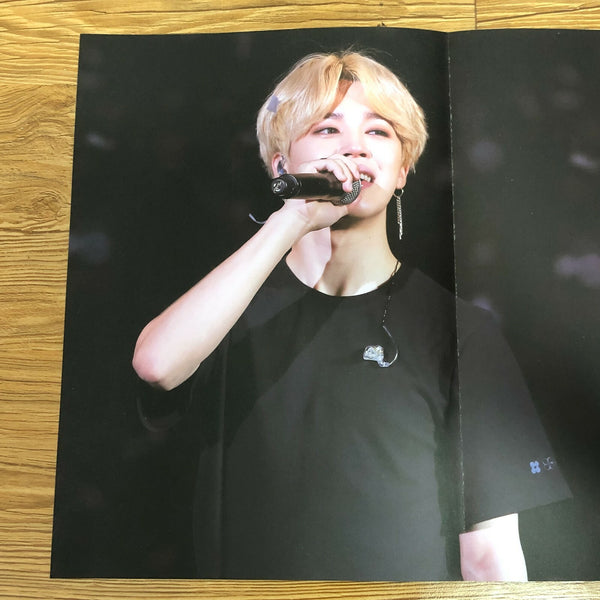 BTS JIMIN #1 [ EXTRAORDINARY Exhibition ] Official Folded Poster / New / Gift