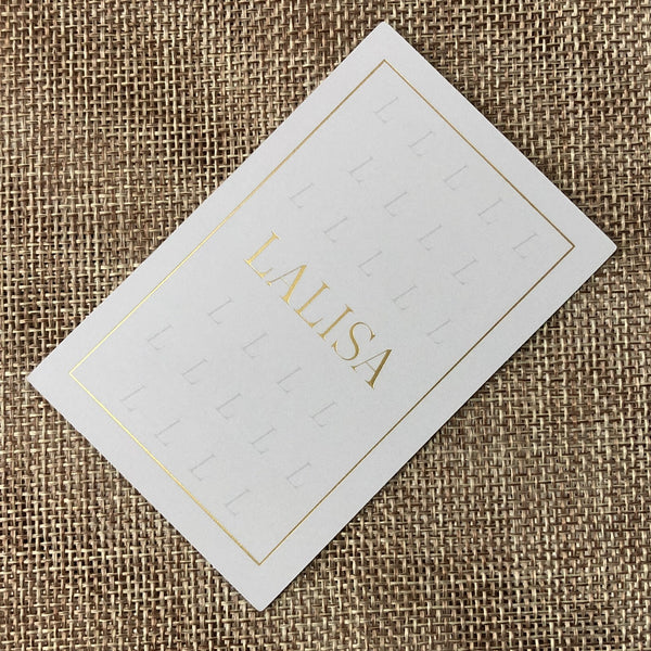 BLACKPINK LISA [ LALISA ] Official Gold Photocard, 1st Single / New, Rare / Gift