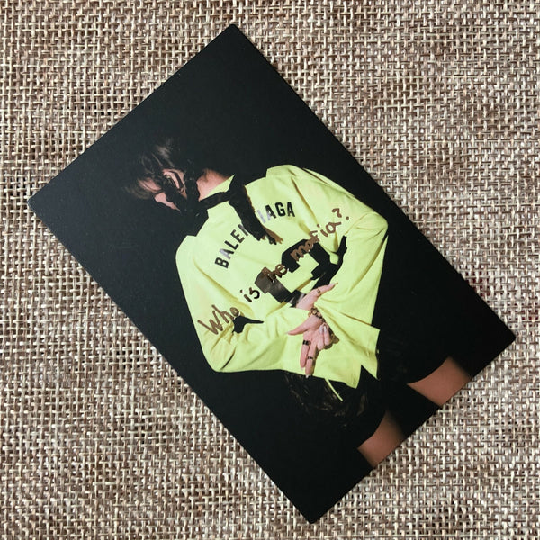 ITZY YUNA [ GUESS WHO ] Official Hidden Photocard, 4th Mini / New / Gift