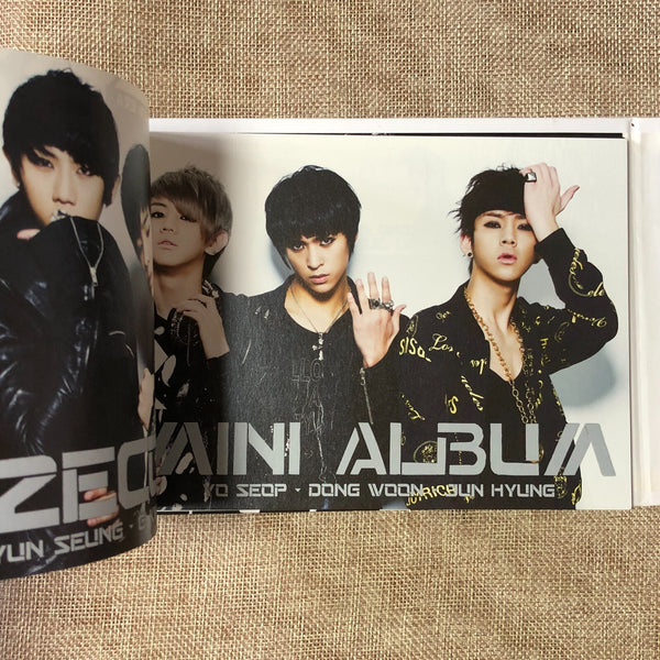 BEAST HAND SIGNED [Shock of the New Era] 2nd Mini Album Autographed, NO PC / New