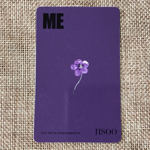 BLACKPINK JISOO [ ME ] Official Photocard, Solo 1st Single Tag Ver. / New / Gift