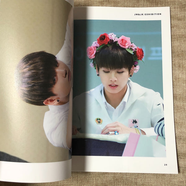 BTS JUNGKOOK JIMIN [ 2017 MESMERIZE Exhibition ] Photobook / New, Rare / Gift