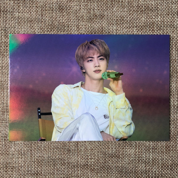BTS JIN [ 2021 Muster SOWOOZOO ] Official Hologram Postcard / New / Gift